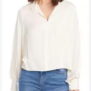Ivory Karen Kane Blouse